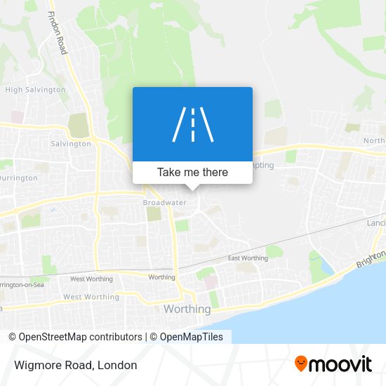 Wigmore Road map