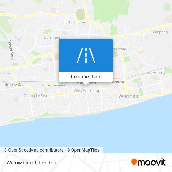 Willow Court map