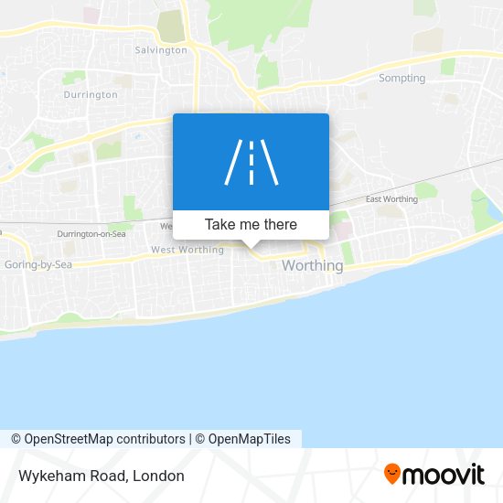 Wykeham Road map