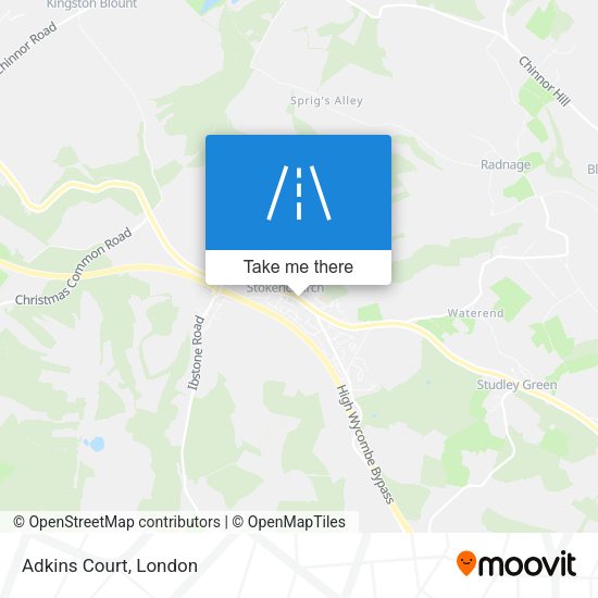 Adkins Court map