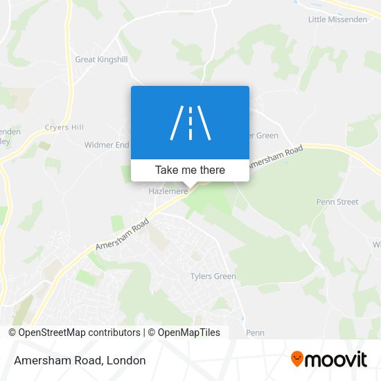 Amersham Road map