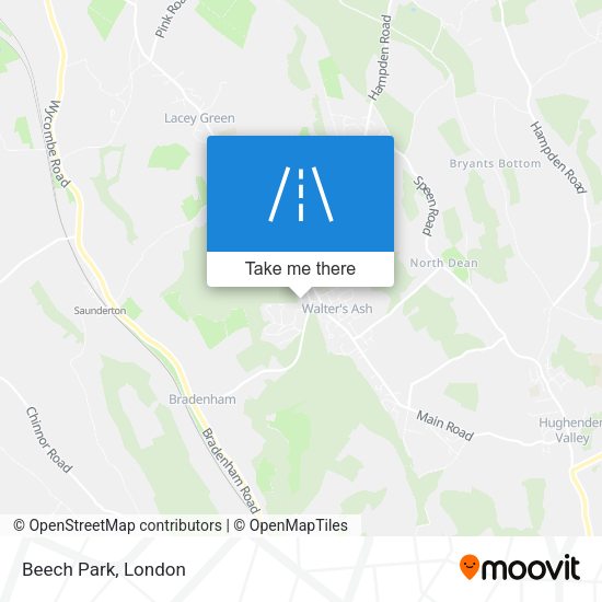 Beech Park map