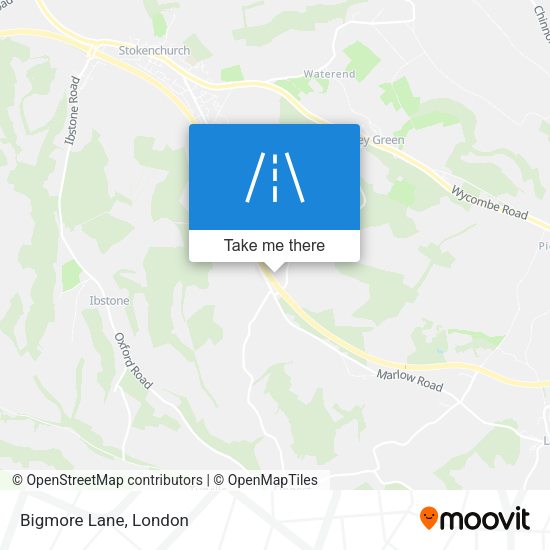 Bigmore Lane map