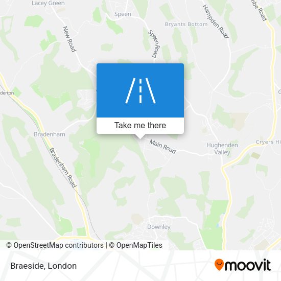 Braeside map