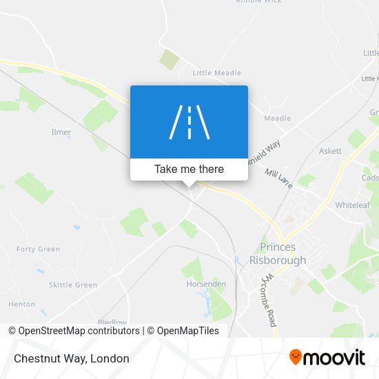 Chestnut Way map