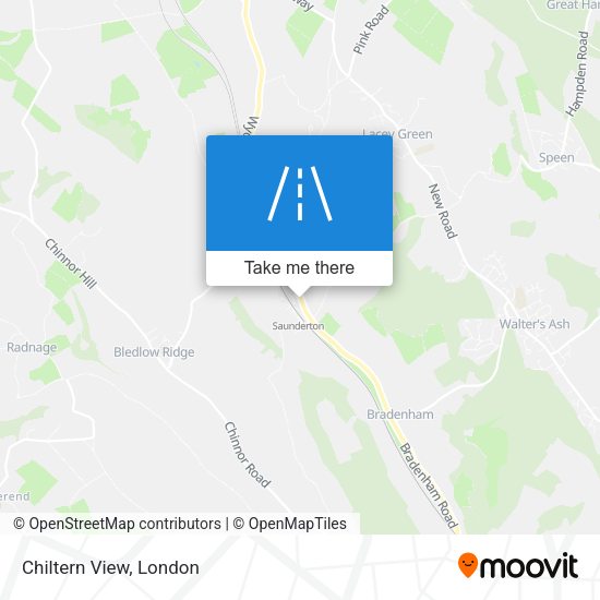 Chiltern View map