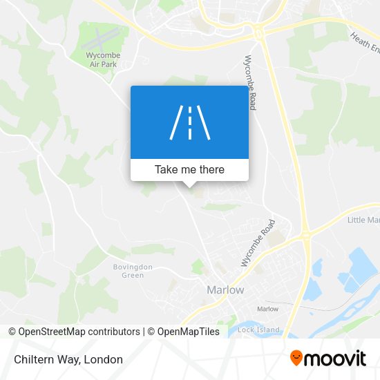 Chiltern Way map