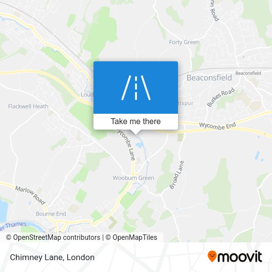 Chimney Lane map