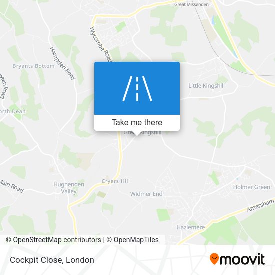 Cockpit Close map