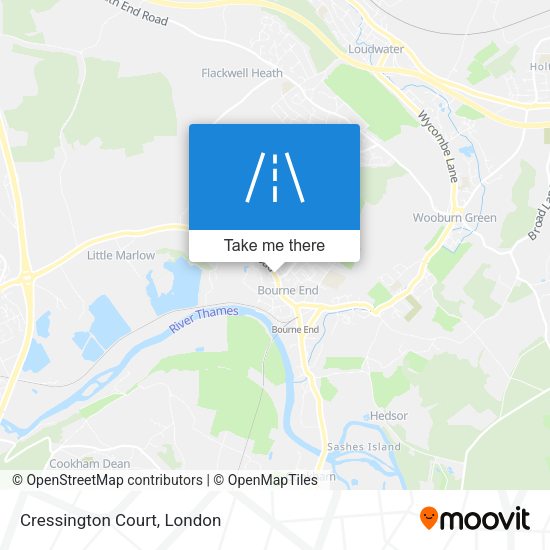 Cressington Court map