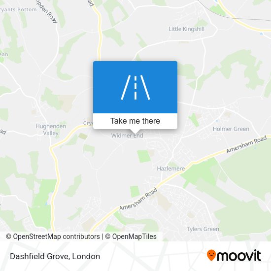 Dashfield Grove map