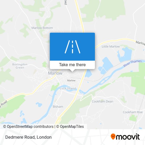 Dedmere Road map