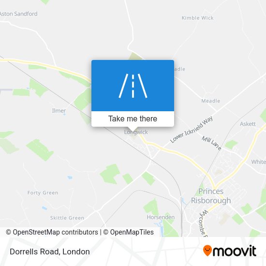 Dorrells Road map