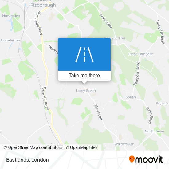 Eastlands map