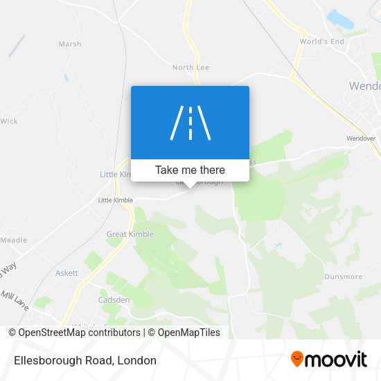 Ellesborough Road map