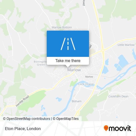 Eton Place map