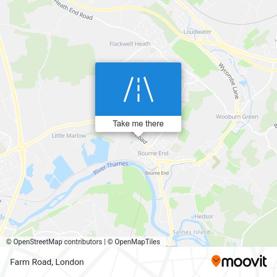 Farm Road map