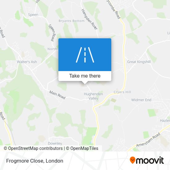 Frogmore Close map