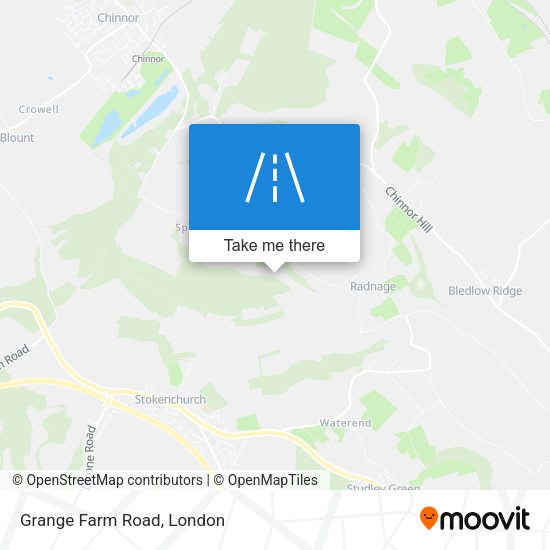 Grange Farm Road map