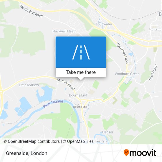 Greenside map