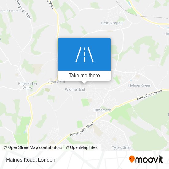 Haines Road map