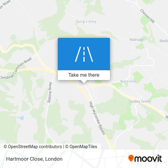 Hartmoor Close map