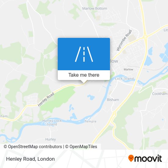 Henley Road map