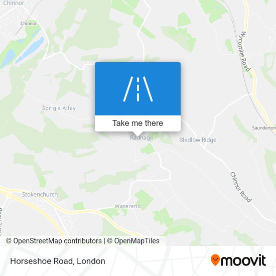 Horseshoe Road map
