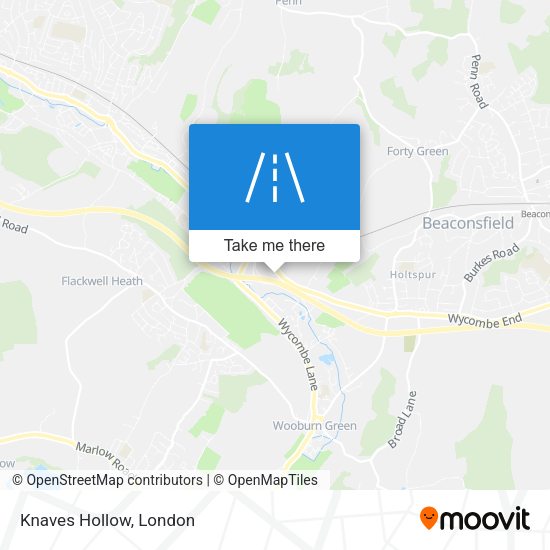 Knaves Hollow map