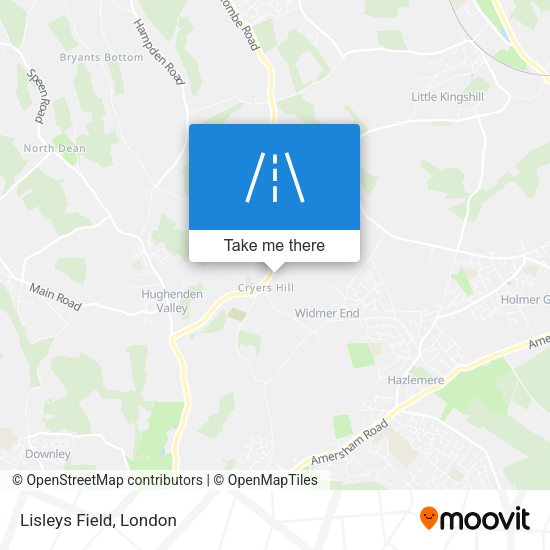 Lisleys Field map