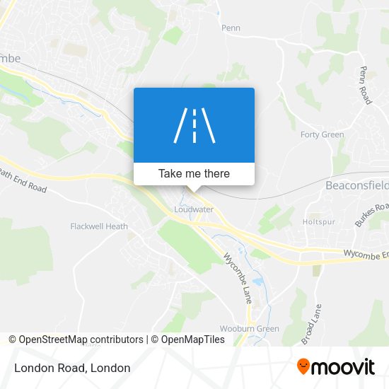 London Road map
