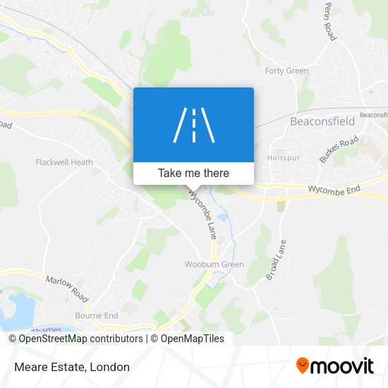 Meare Estate map
