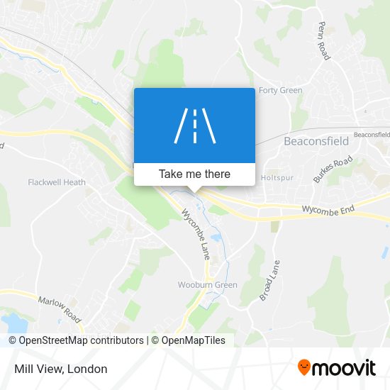 Mill View map