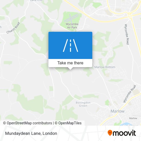 Mundaydean Lane map