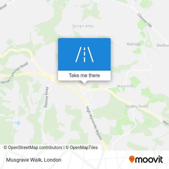 Musgrave Walk map