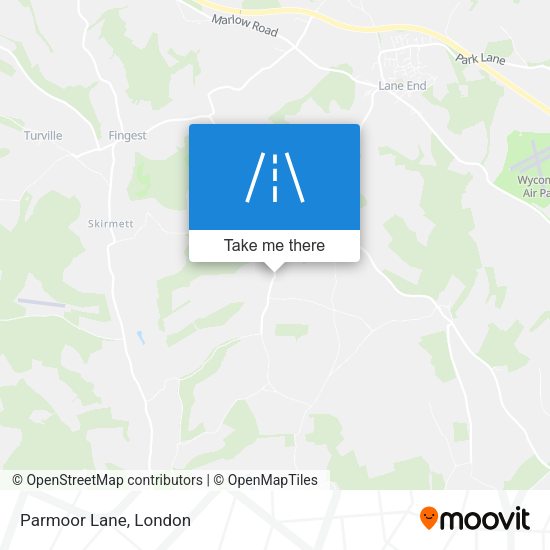 Parmoor Lane map