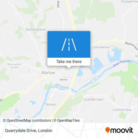 Quarrydale Drive map