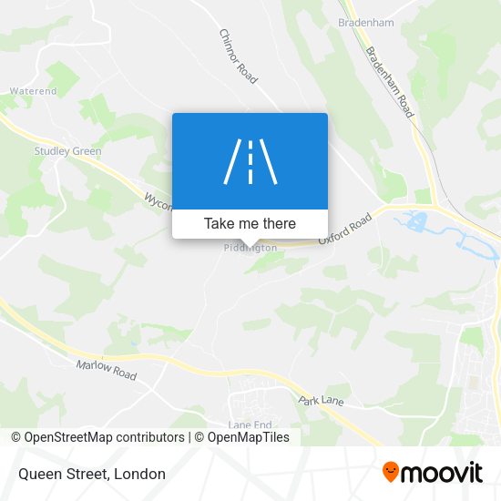 Queen Street map