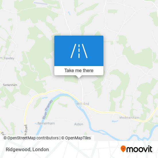 Ridgewood map