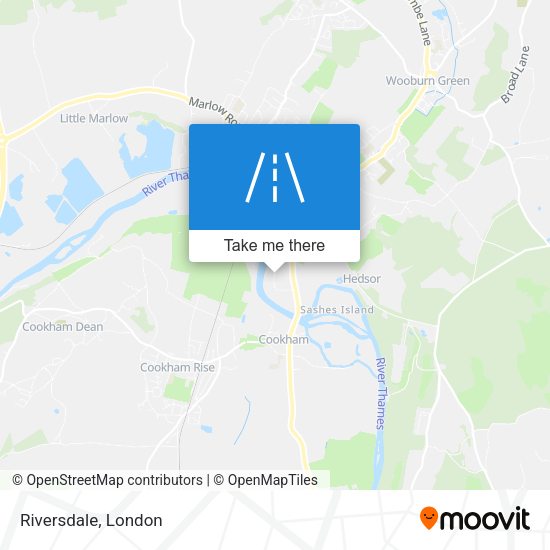 Riversdale map