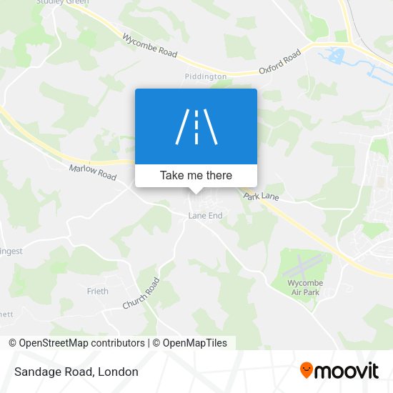 Sandage Road map