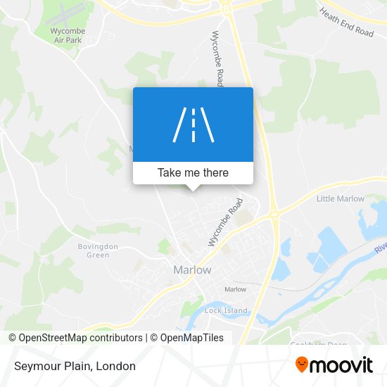 Seymour Plain map