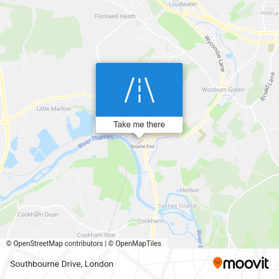 Southbourne Drive map