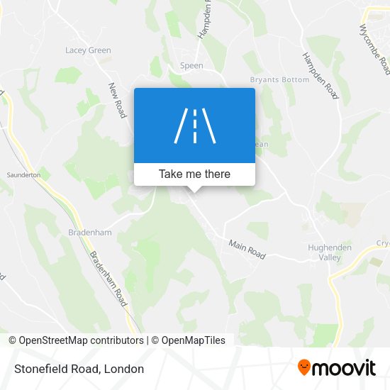 Stonefield Road map