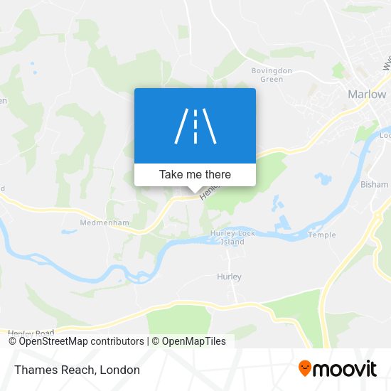 Thames Reach map