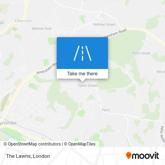 The Lawns map