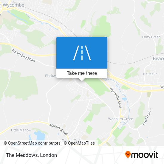 The Meadows map