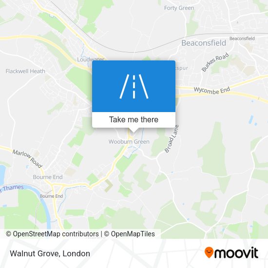 Walnut Grove map