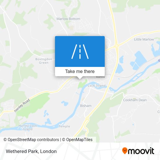 Wethered Park map
