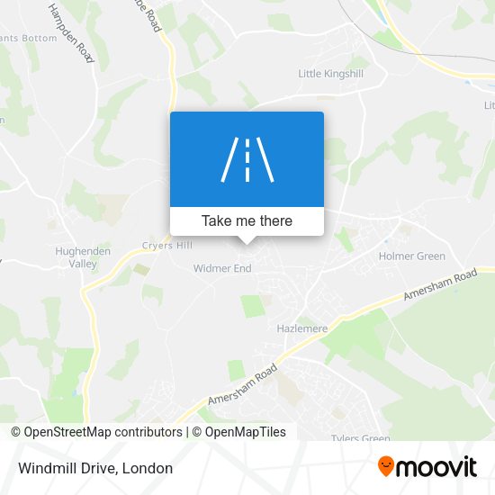 Windmill Drive map